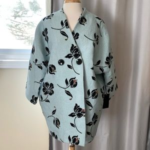 Zara Baby Blue Jacquard Jacket